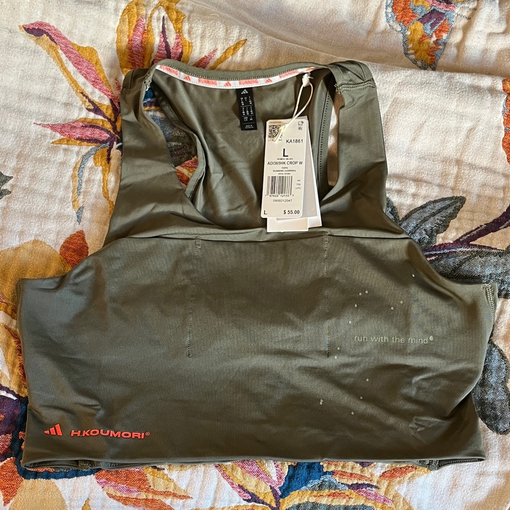 Adidas H.Koumori Running Crop Top